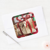 Squire wrap voor Celebration Vierkante Sticker (Envelop)