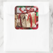 Squire wrap voor Celebration Vierkante Sticker (Tas)