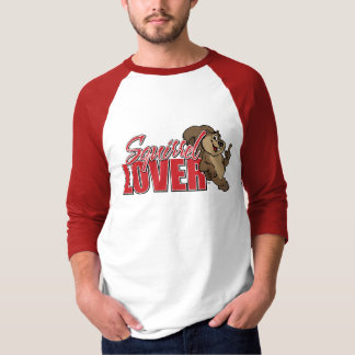 Squirel Lover Raglan T-shirt