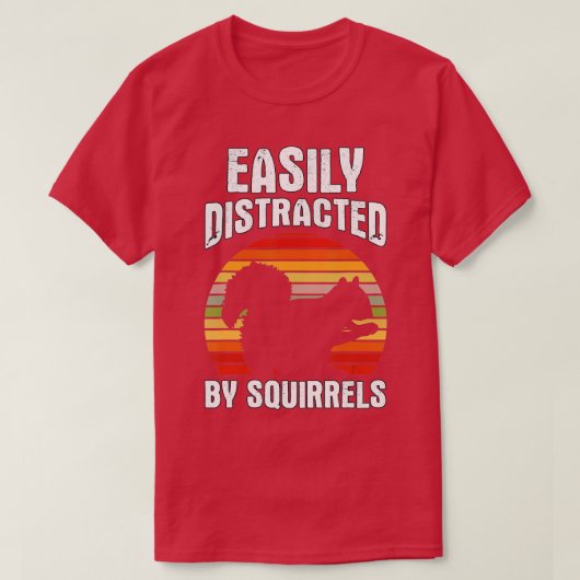 Squirells Safari Animals Wilde Dieren 1 T-shirt (Design voorkant)