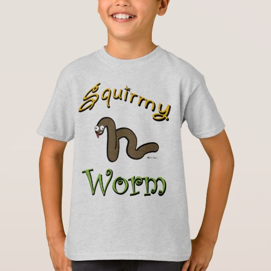 Squirmy Worm T-shirt (Voorkant)