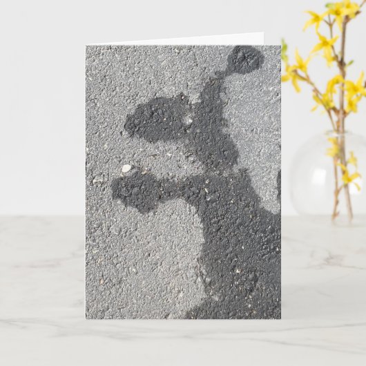 Squirrel 🐿️ Abstract Kaart (Gele Bloem)