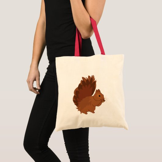 Squirrel Animal Rodent Dierenvriend Tote Bag (Voorkant (product))
