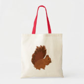 Squirrel Animal Rodent Dierenvriend Tote Bag (Voorkant)