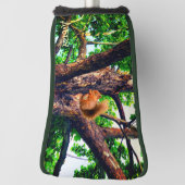 Squirrel Animal - w/ initials or Add Name Golfheadcover (Draai 90)