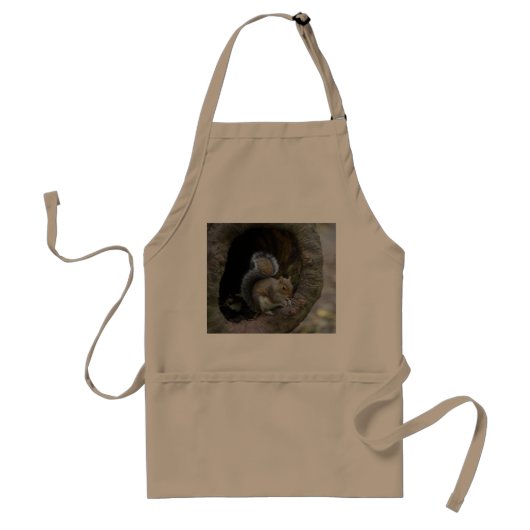 Squirrel Apron Standaard Schort (Voorkant)