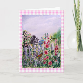 SQUIRREL ART BLANK WENSKAART BEDANKKAART