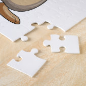 Squirrel at Poker with Poker chips Legpuzzel (Zijkant)