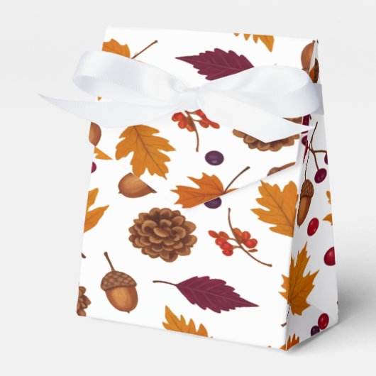 Squirrel Autumn and Pumpkin Bedankdoosjes (Voorkant Zijde)