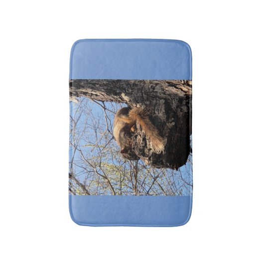 Squirrel Bath Mat (Voorkant Verticaal)