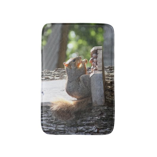 Squirrel Bath Mat (Voorkant Verticaal)