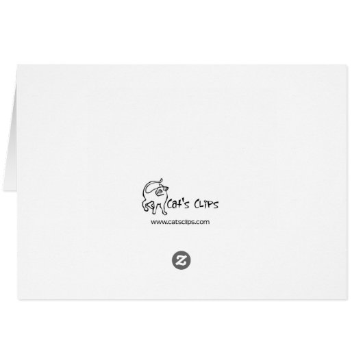 Squirrel BBQ Vaderdag Kaart (Achterkant Horizontaal)