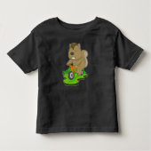 Squirrel Bicycle Kinder Shirts (Voorkant)
