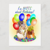 Squirrel Birthday Briefkaart (Voorkant)