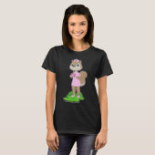 Squirrel Birthday Nurse T-shirt (Voorkant volledig)