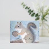 Squirrel Briefkaart (Staand voorkant)