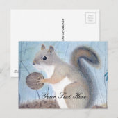 Squirrel Briefkaart (Voorkant / Achterkant)