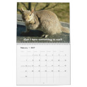 Squirrel Calendar Kalender (Feb 2027)