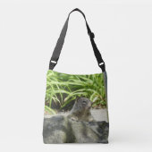 Squirrel Chilling All-Over-Print Cross Body Bag Crossbody Tas (Voorkant)