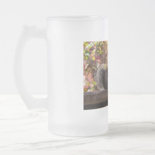 Squirrel Chow Time Matglas Bierpul (Links)