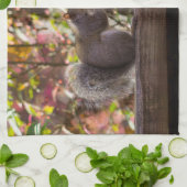 Squirrel Chow Time Theedoek (Gevouwen)