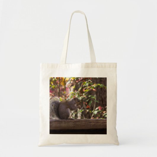 Squirrel Chow Time Tote Bag (Voorkant)
