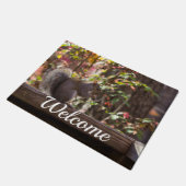 Squirrel Chow Time Welcome Doormat Deurmat (Schuin)