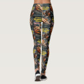 Squirrel Crab Monsters Leggings (Achterkant)