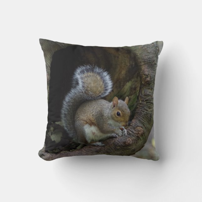 Squirrel Cushion Kussen (Voorkant)