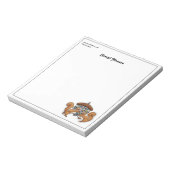 Squirrel Disco Persoonlijk Notitieblok (Linkerzijde)