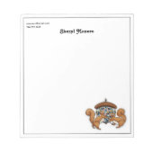 Squirrel Disco Persoonlijk Notitieblok (Voorkant)