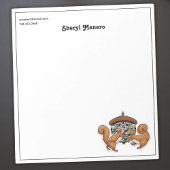 Squirrel Disco Persoonlijk Notitieblok