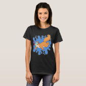 Squirrel Diver Snorkel T-shirt (Voorkant volledig)