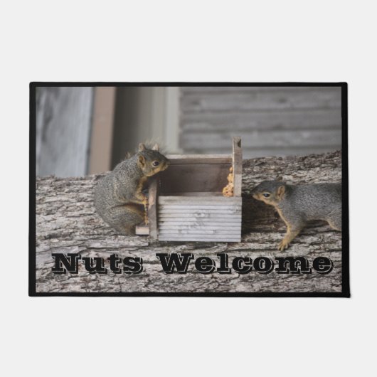 Squirrel Doormat Deurmat (Voorkant)