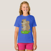 Squirrel Field hockey stick T-shirt (Voorkant volledig)