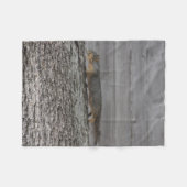 Squirrel Fleece Blanket (Voorkant (Horizontaal))