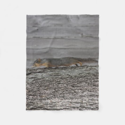 Squirrel Fleece Blanket (Voorkant)