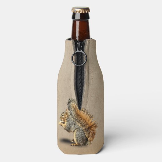 SQUIRREL FLESJESKOELER (Fles Achterkant)