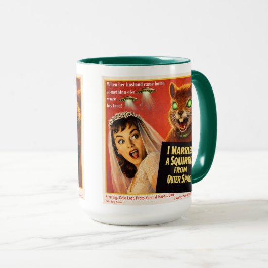 Squirrel from Outer Space Mok (Voorkant rechts)