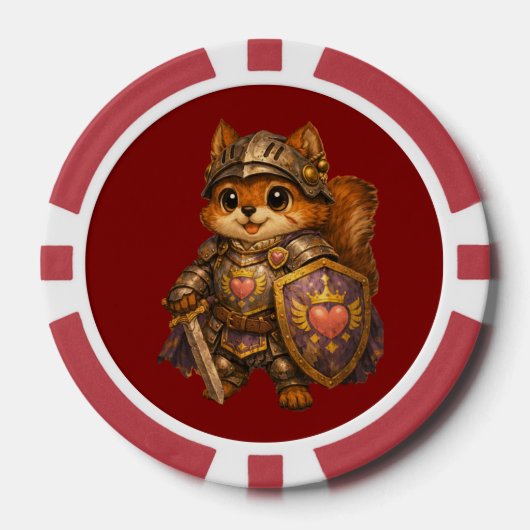 Squirrel Guard Poker Chips (Voorkant)