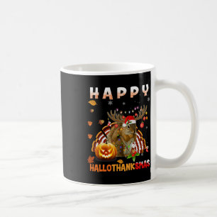 Squirrel Halloween en Merry KerstHappy Hallo Koffiemok