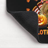 Squirrel Halloween en Merry KerstHappy Hallo Muismat (Hoek)