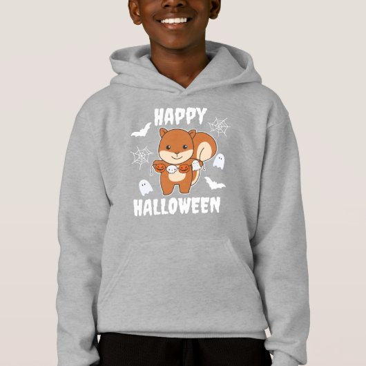 Squirrel Happy Halloween Pumpkin Costume (Voorkant)