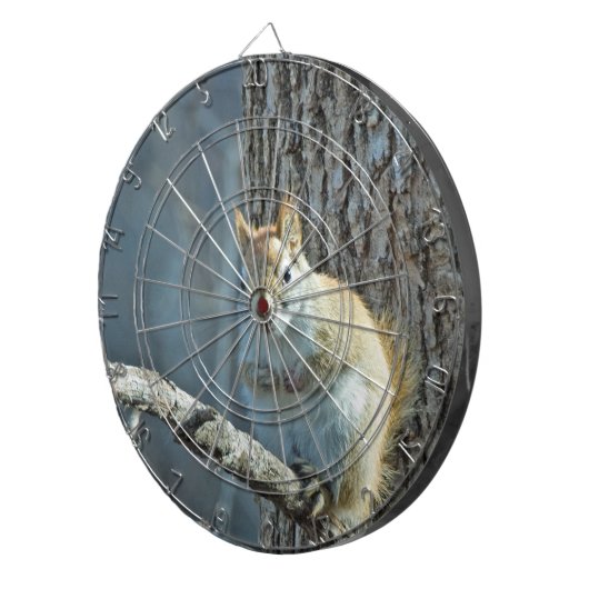 Squirrel Haters Dartboard Dartbord (Voorkant Rechts)