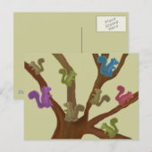 Squirrel Haven Briefkaart (Voorkant / Achterkant)