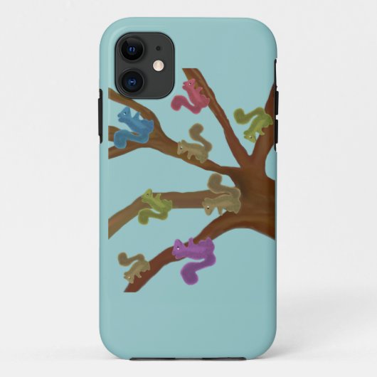 Squirrel Haven IPhone 5 Hoesje (Achterkant)