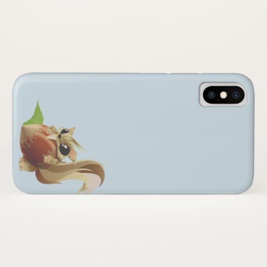 Squirrel Holding Hazelnut Case-Mate iPhone Case (Achterkant (horizontaal))