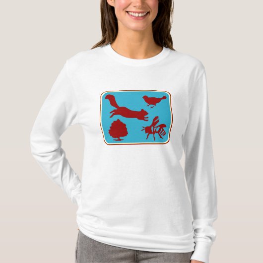 Squirrel Hoodie T-shirt (Voorkant)