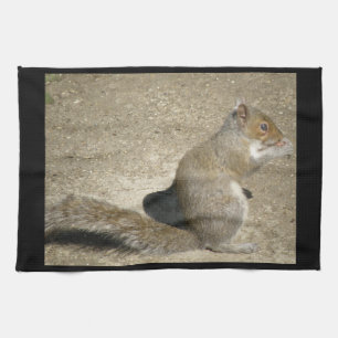 Squirrel Hungry Horatio Kitchen Towel Theedoek