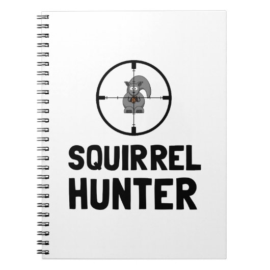 Squirrel Hunter Notitieboek (Voorkant)